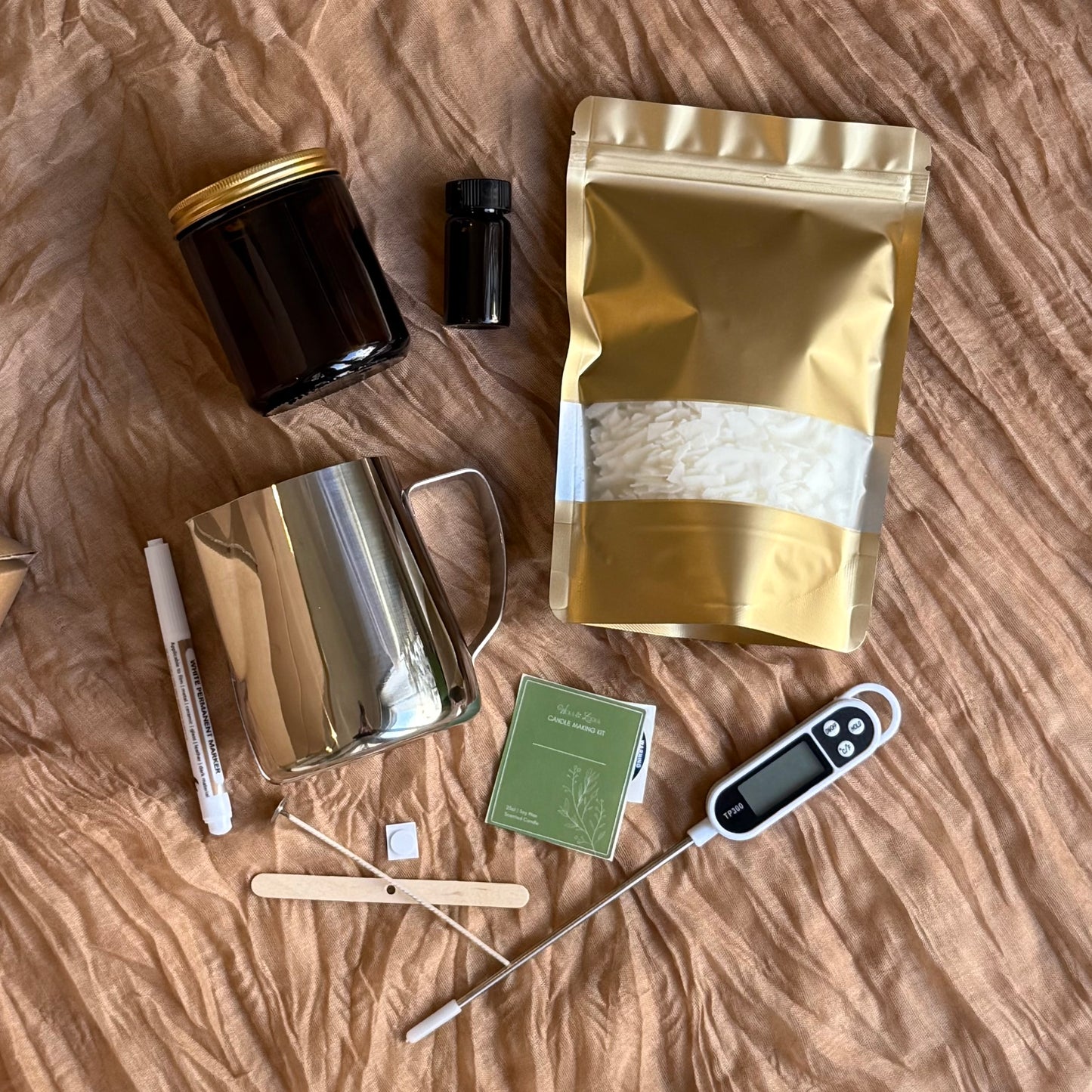 Candle Making Kit | Wicks & Locks | Gift Box