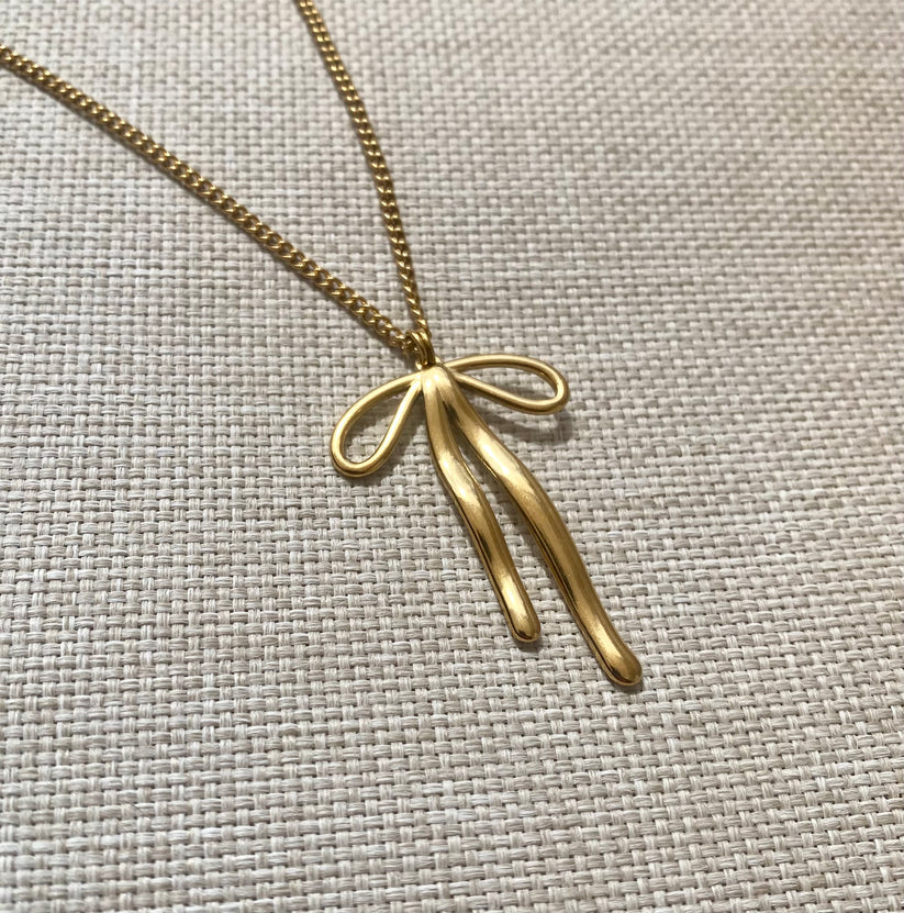 Tendril Necklace | Stainless Steel