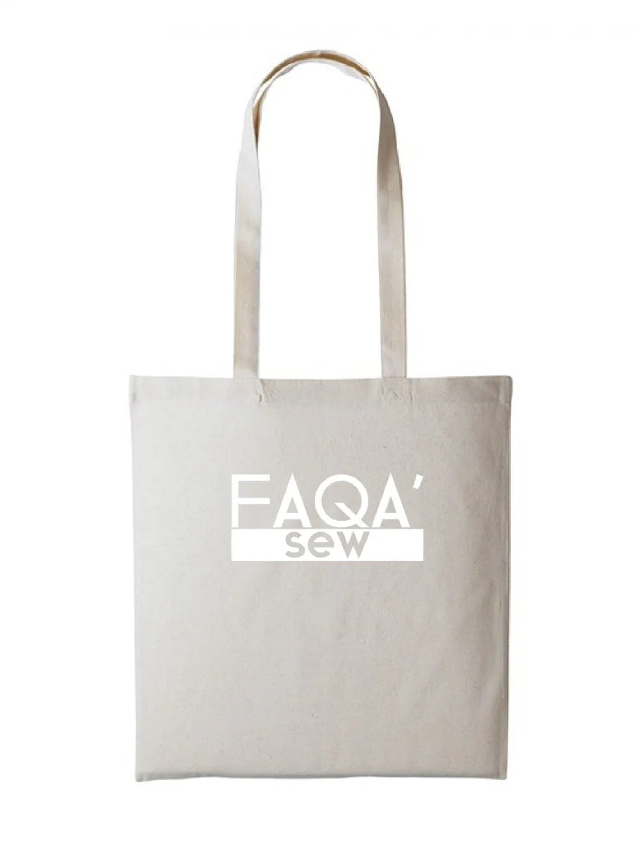 Faqa Sew | Ecru Tote Bag | PARASCANDALO