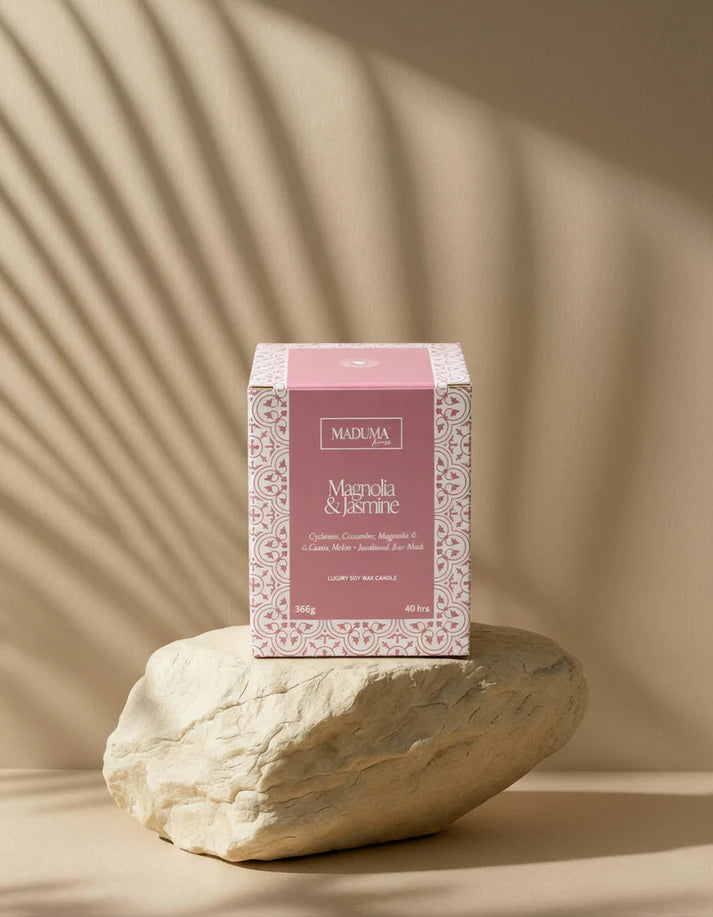 MADUMA® Scented Candle - Magnolia & Jasmine
