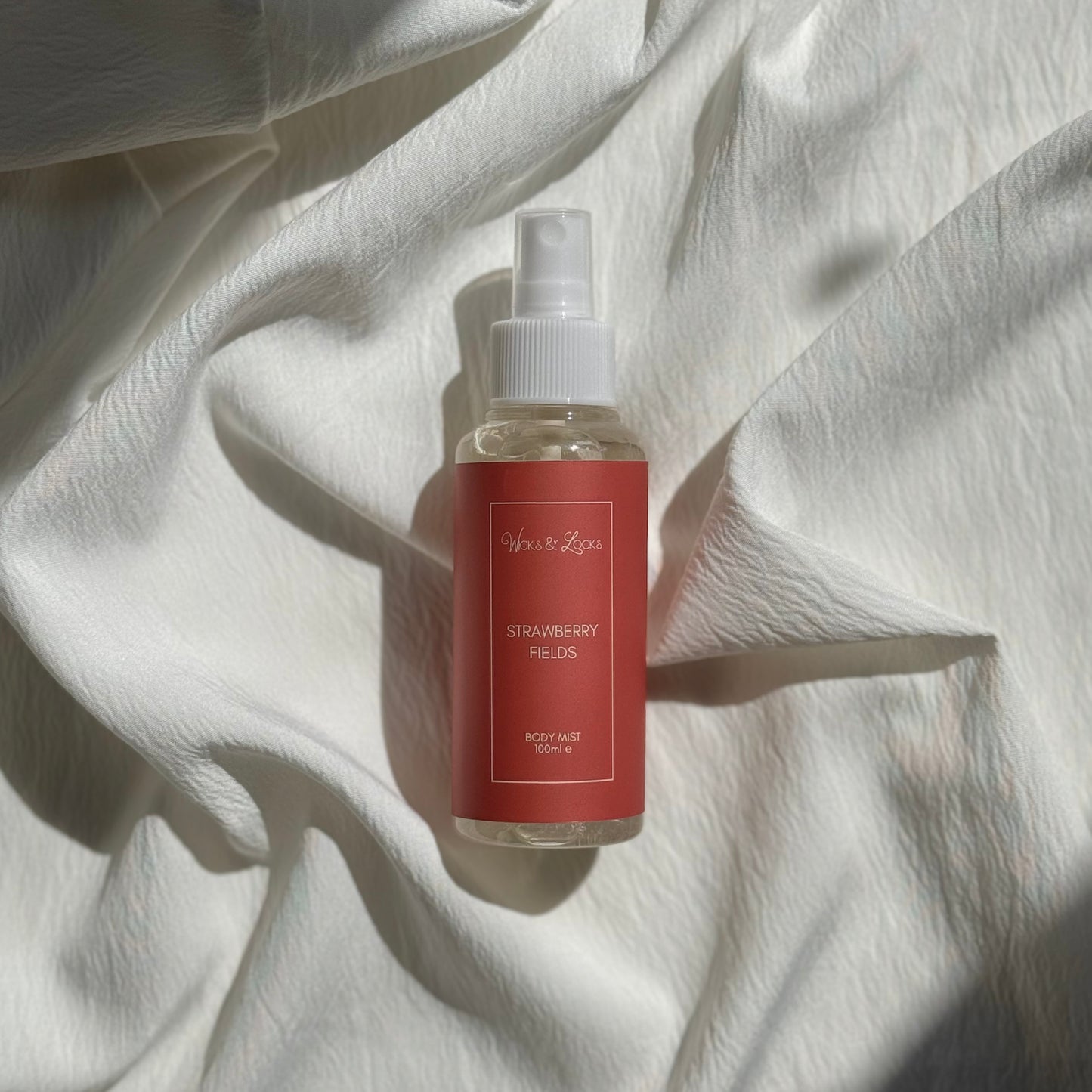Strawberry Fields | Body Mist | Wicks & Locks | Malta
