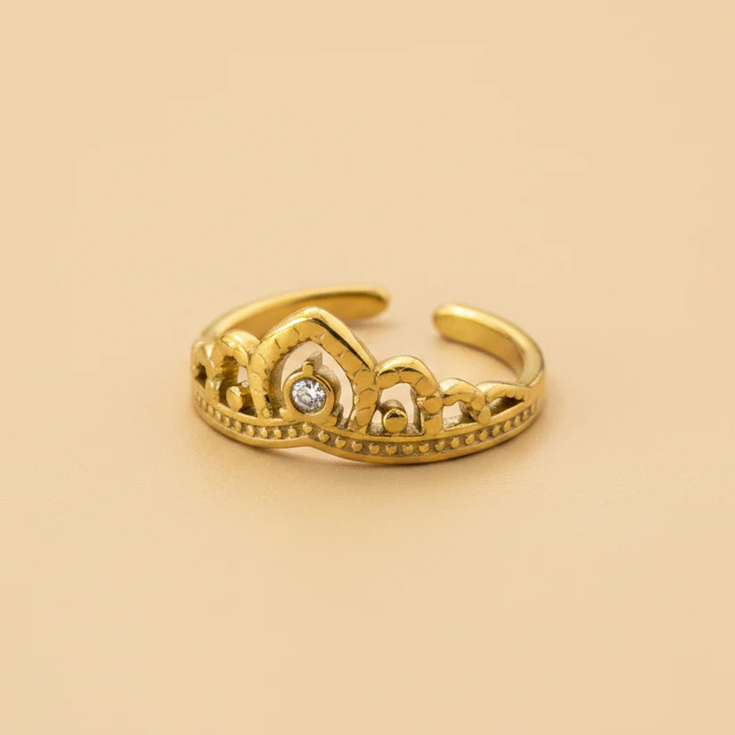 Aurea Crown | Adjustable Ring