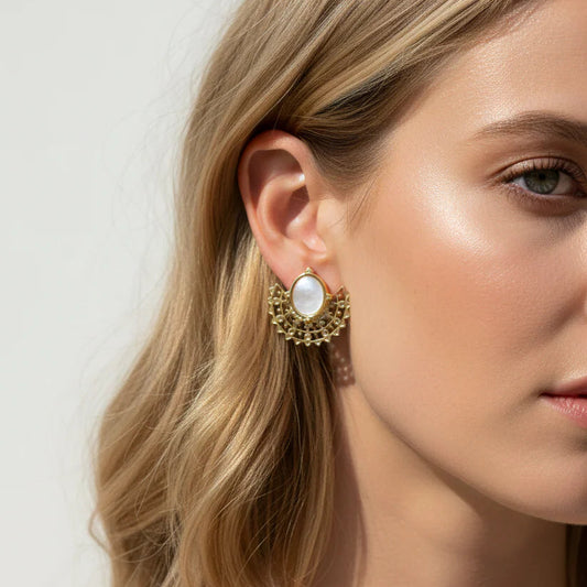 Bohemystic Earrings | Mother Of Pearl
