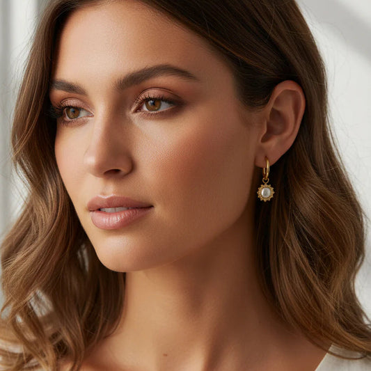 Aurelia Earrings | Mother Of Pearl