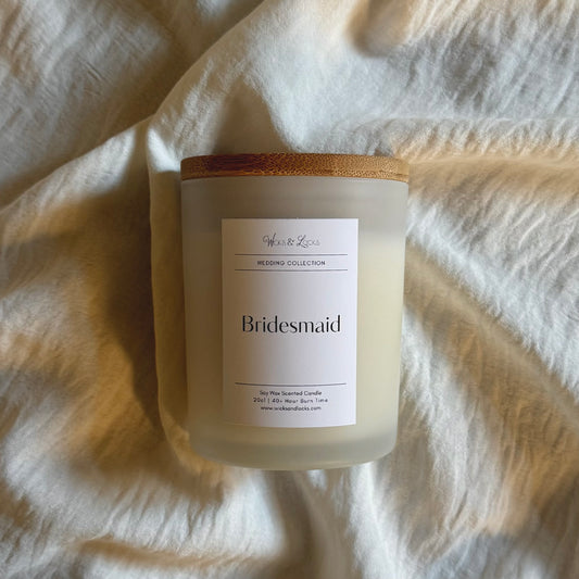 Bridesmaid | Luxury Scented Candle | Wedding Collection