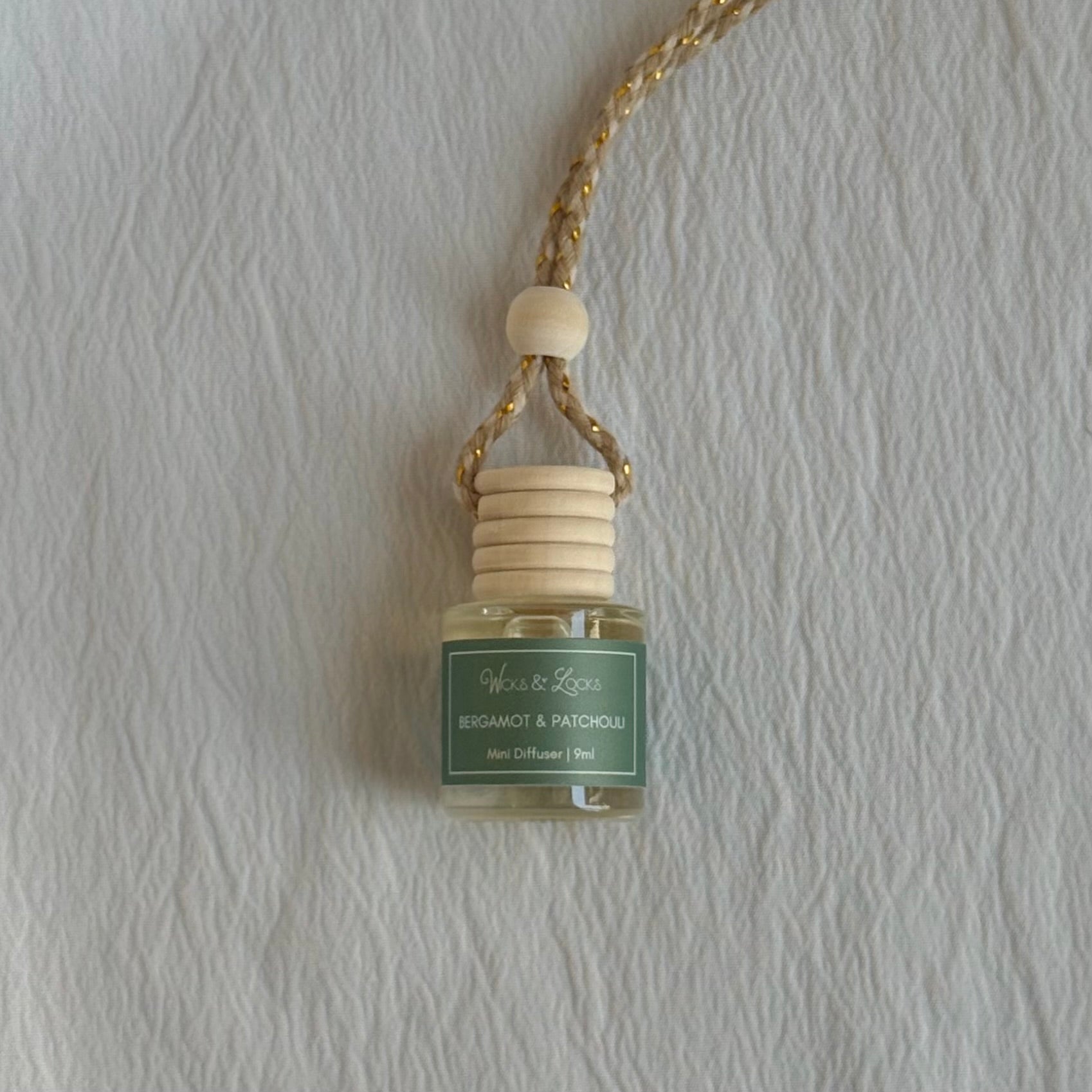 Bergamot & Patchouli | Mini Diffuser | Wicks & Locks | Malta