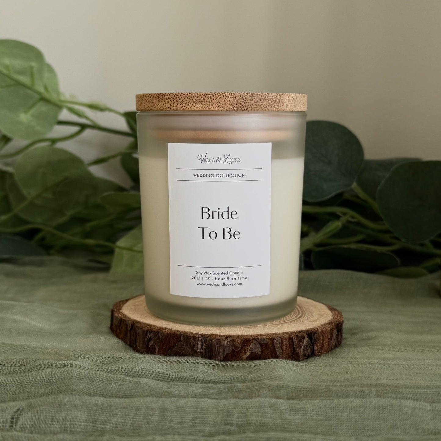 Bride to Be | Wedding Collection | Luxury Scented Candle | Wicks & Locks | Malta