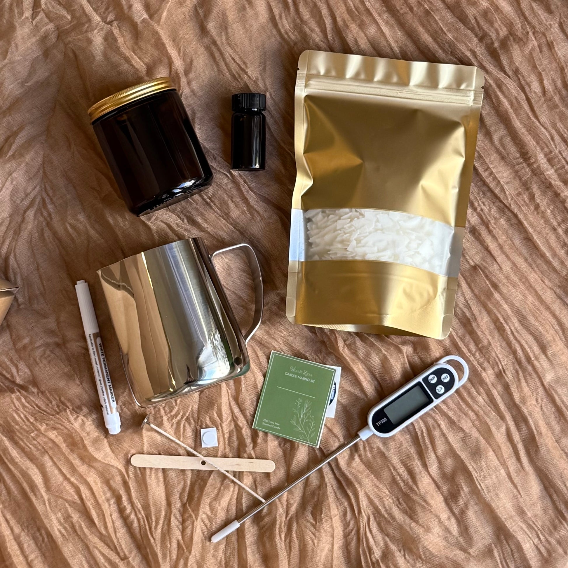 Candle Making Kit | Wicks & Locks | Gift Box