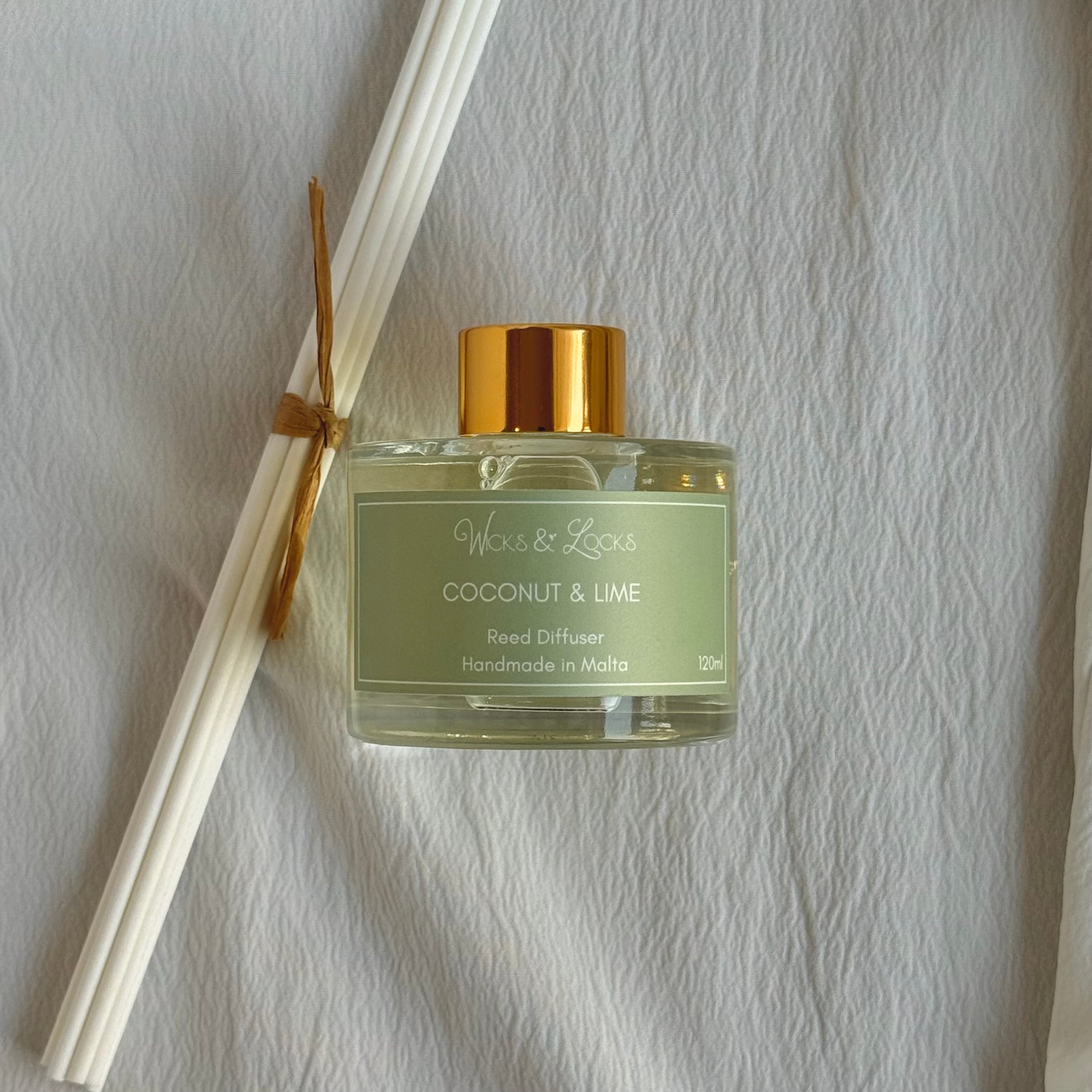 Coconut & Lime | Reed Diffuser – Wicks & Locks