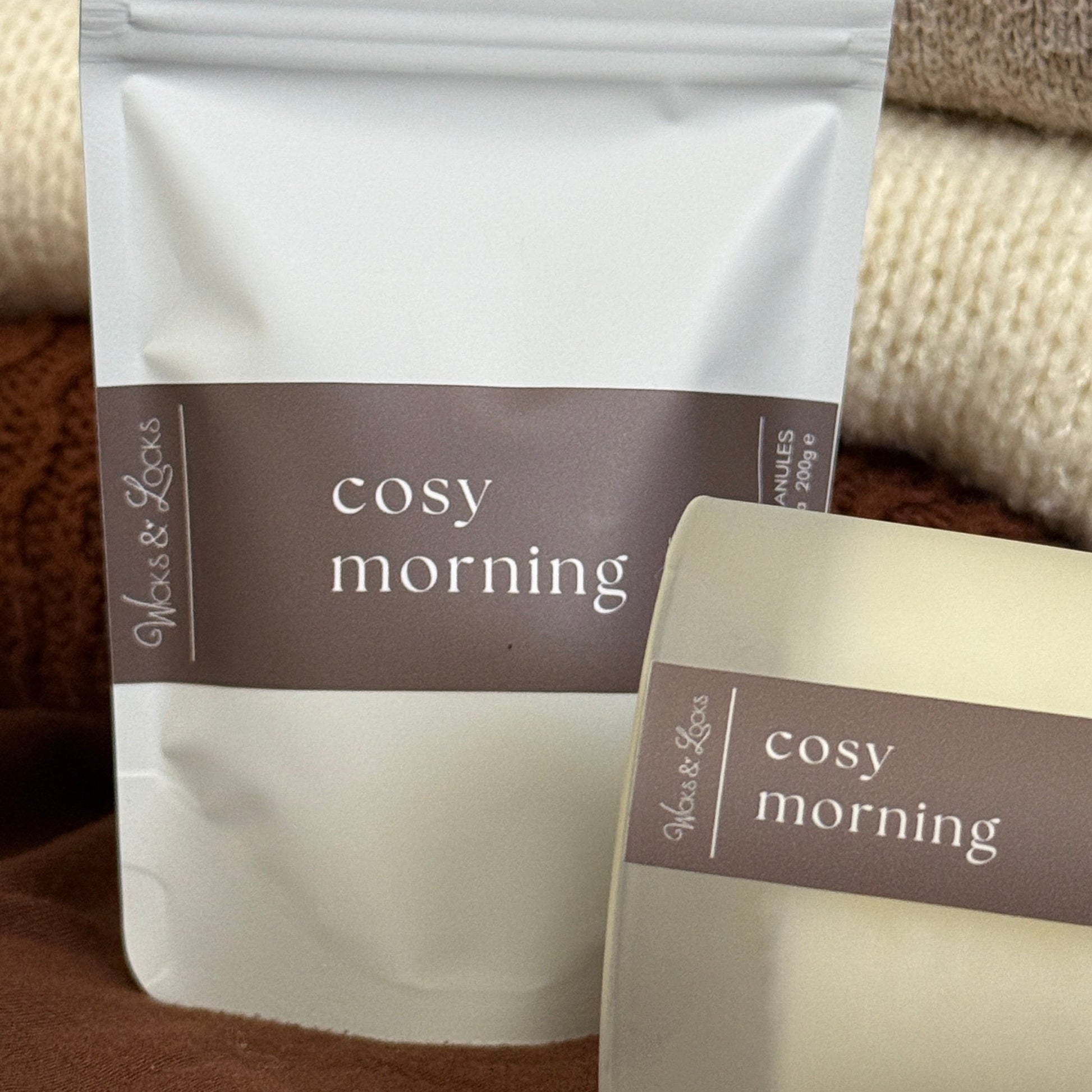 Cosy Morning | Autumn Collection | Candle | Simmering Granules | Wicks & Locks Malta