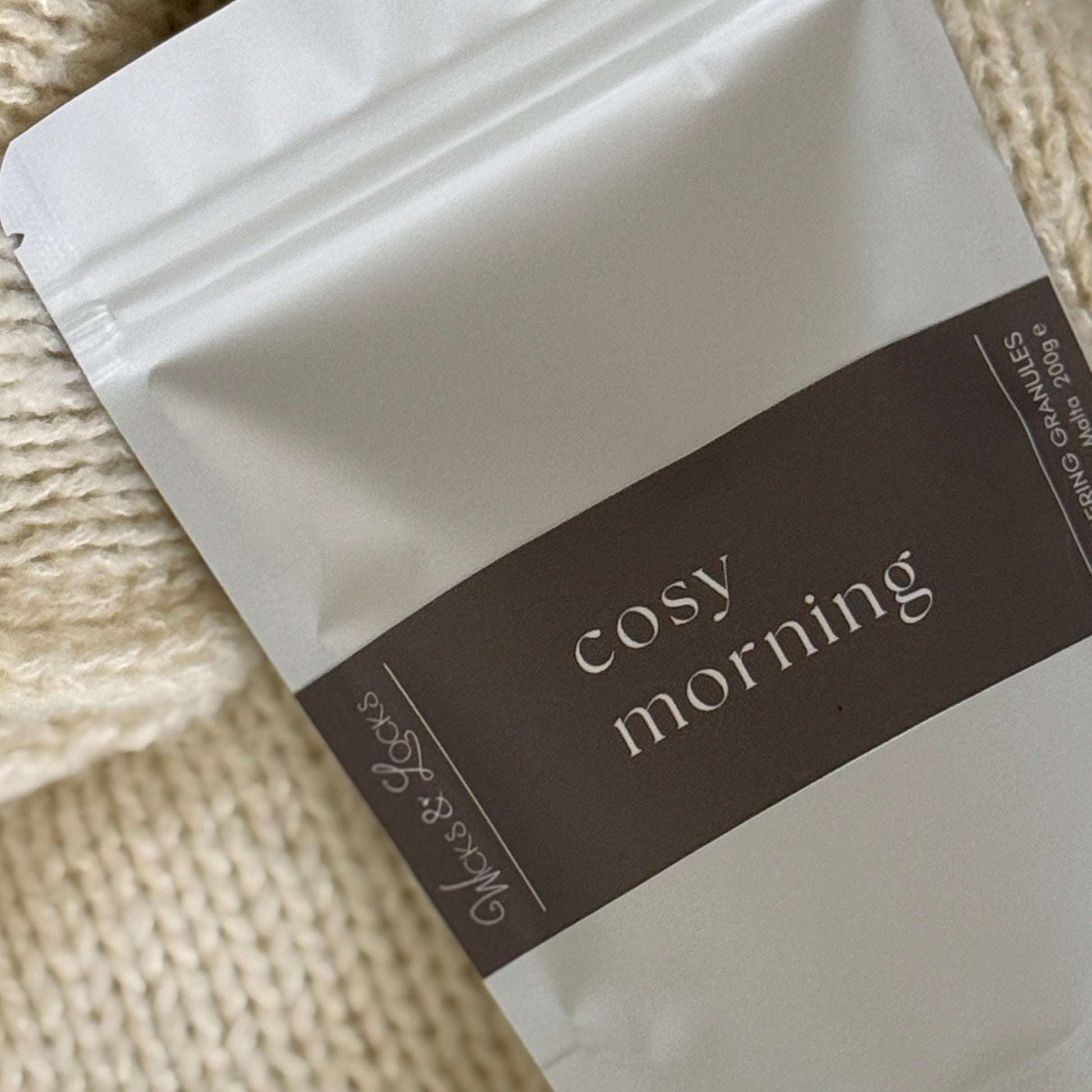 Cosy Morning | Simmering Granules | Autumn Collection | Wicks & Locks Malta