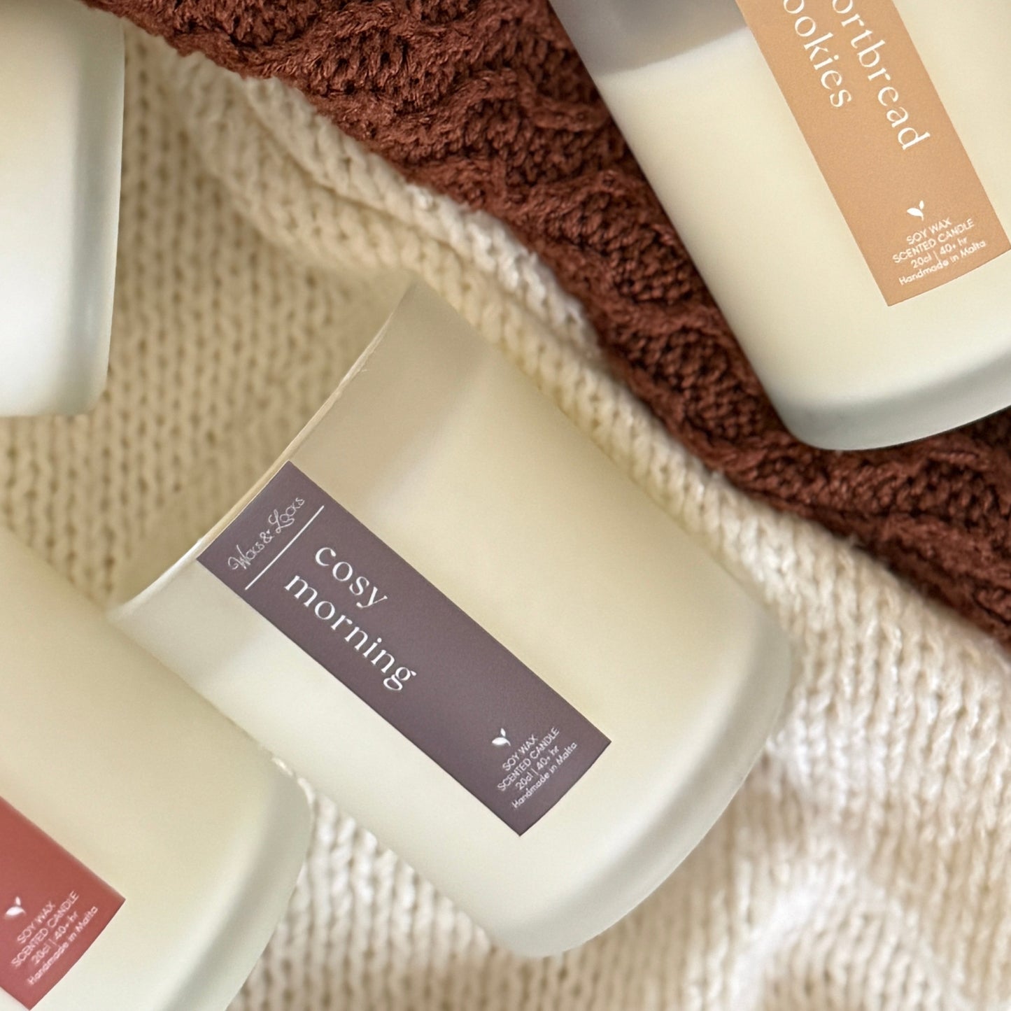 Scented Candle | Autumn Collection | Wicks & Locks | Handmade in Malta
