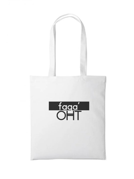 Faqa Oht White | Tote Bag | PARASCANDALO