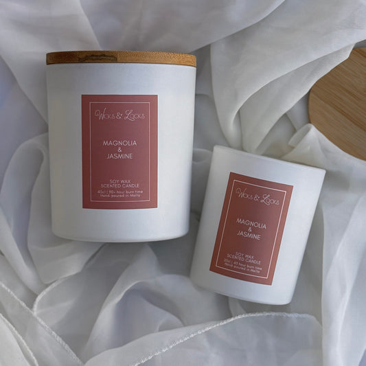 Magnolia & Jasmine | Luxury Scented Candle