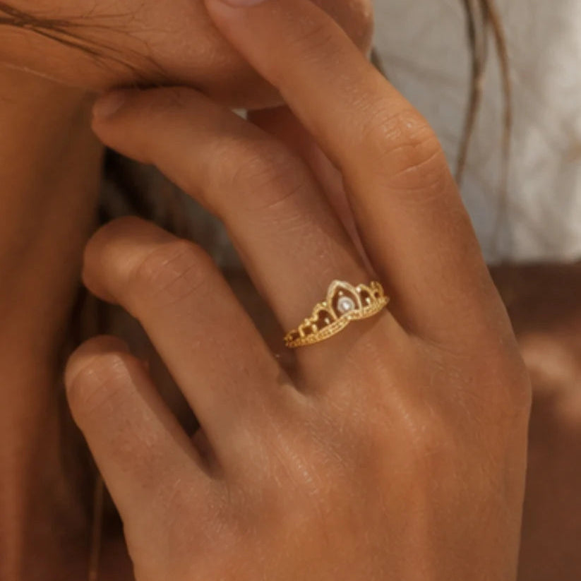 Aurea Crown | Adjustable Ring