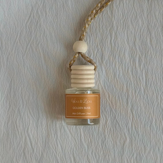 Golden Bliss | Mini Diffuser | Wicks & Locks | Malta