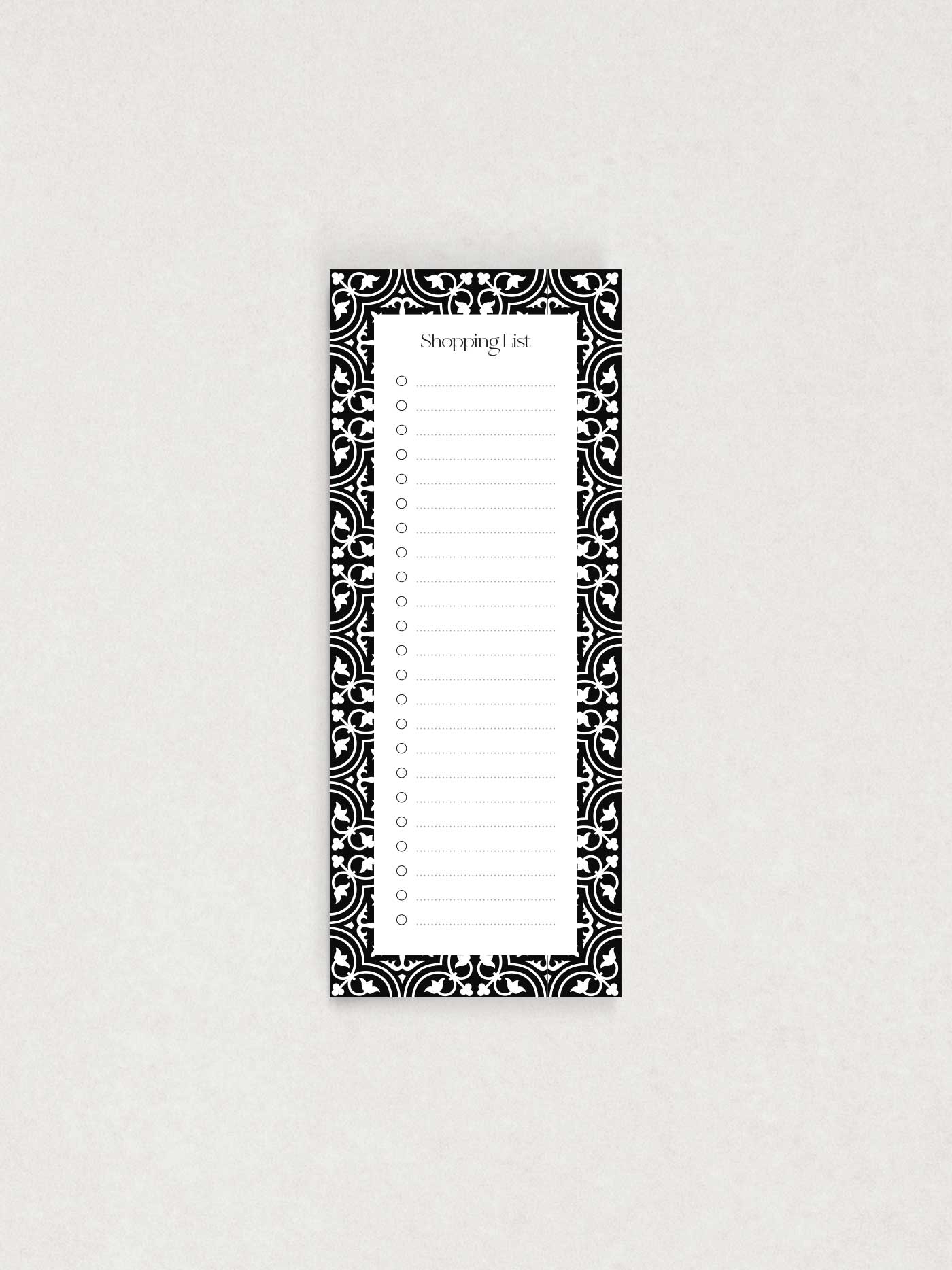 Iswed Shopping List | MADUMA