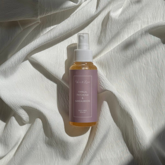 Vanilla, Patchouli & Sandalwood | Body Mist