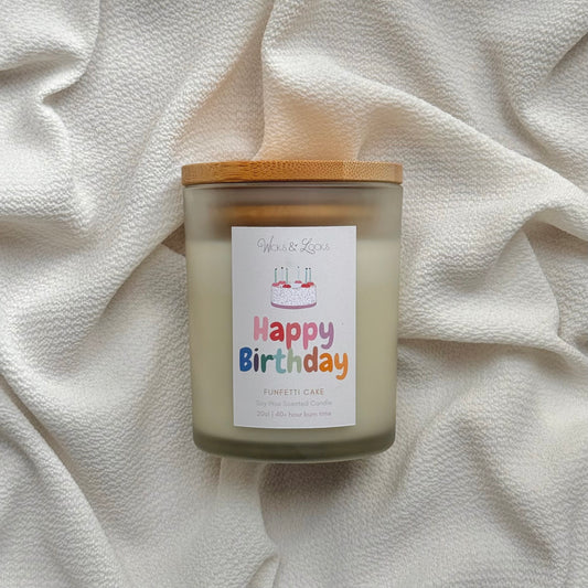 Happy Birthday | Luxury Scented Candle