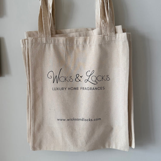 Logo Tote Bag | Wicks & Locks