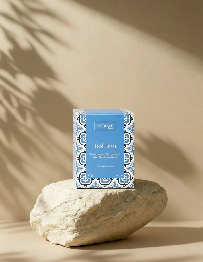 MADUMA® Scented Candle - Fresh Linen