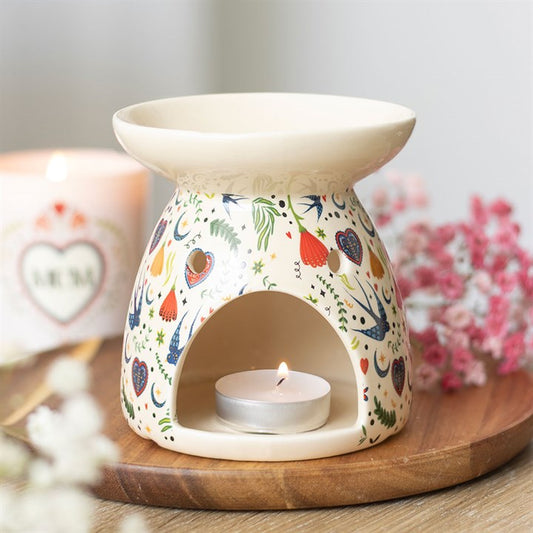 Cream Midnight Bloom  | Fragrance Lamp