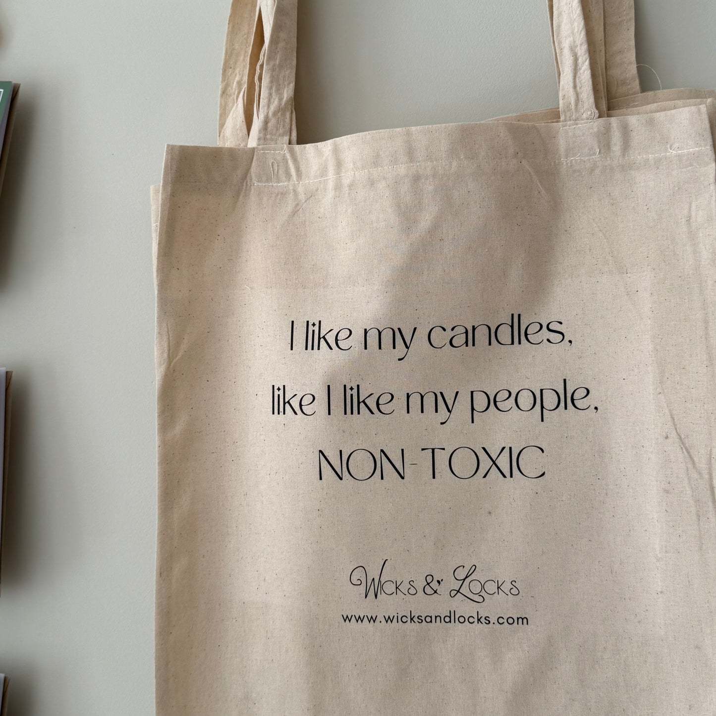QUOTE Tote Bag | Wicks & Locks