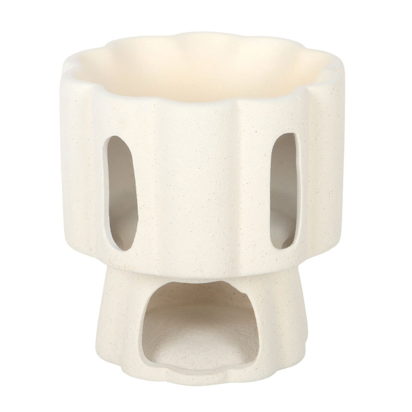 Scalloped Pedestal | Fragrance Lamp