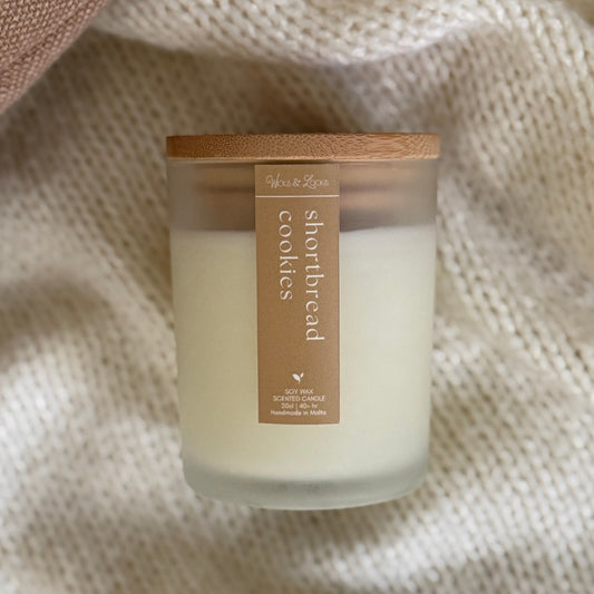 Shortbread Cookies | Scented Candle | Autumn Collection | Wicks & Locks | Malta