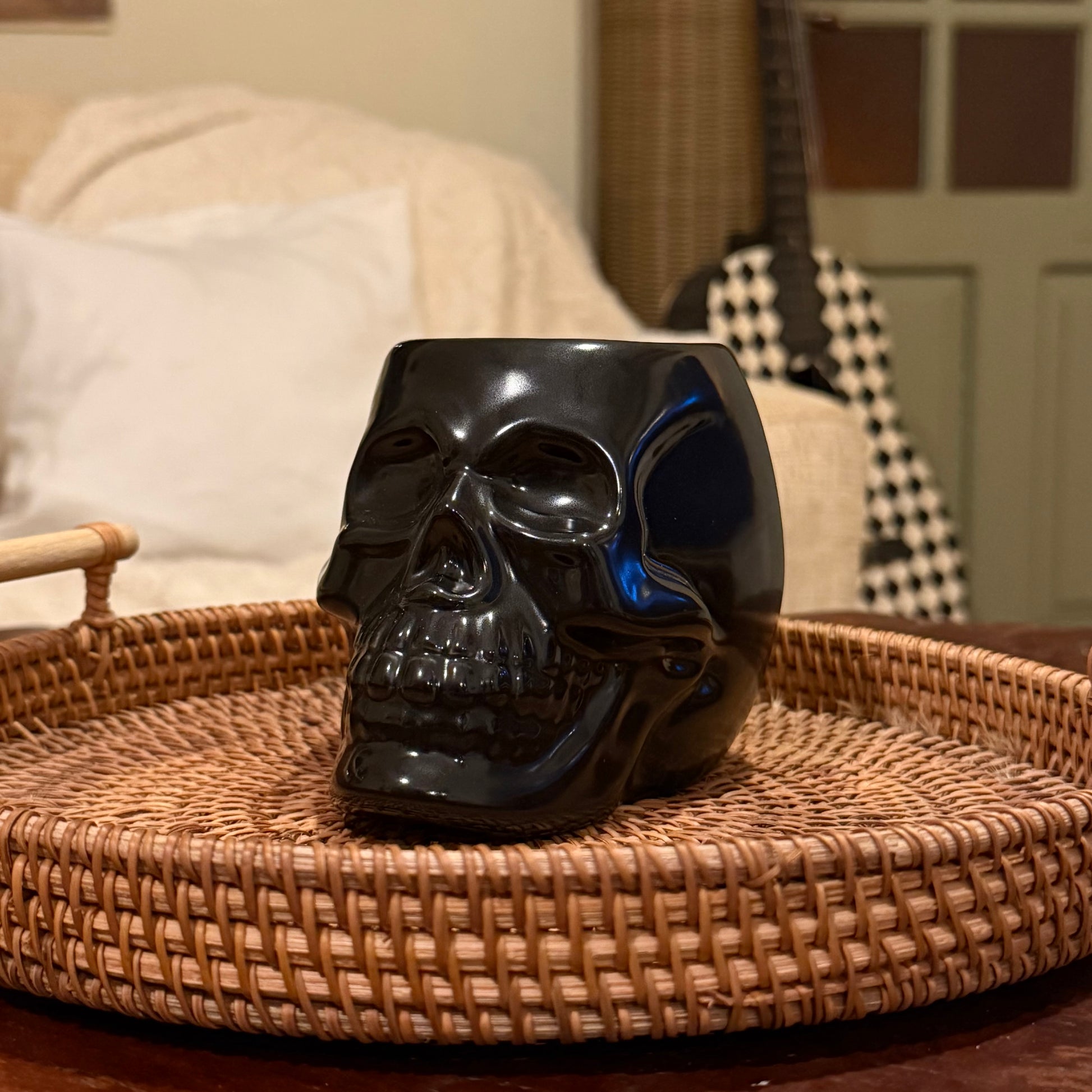 Halloween | Simmering Granules | Spellbound | Decor | Candle | Home | Malta | Skull Burner | Fragrance Lamp