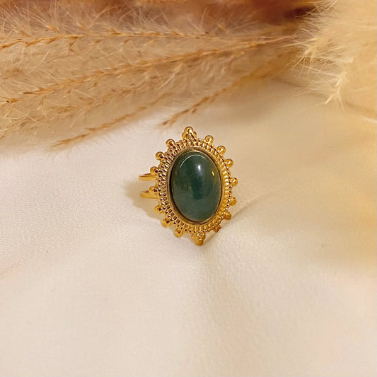 Sundara | Water Agate | Adjustable Ring