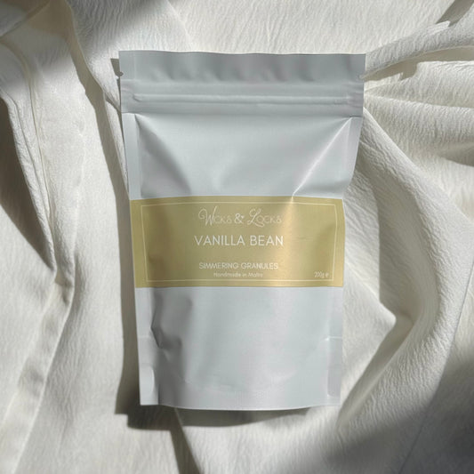 Vanilla Bean | Simmering Granules | Wicks & Locks | Malta
