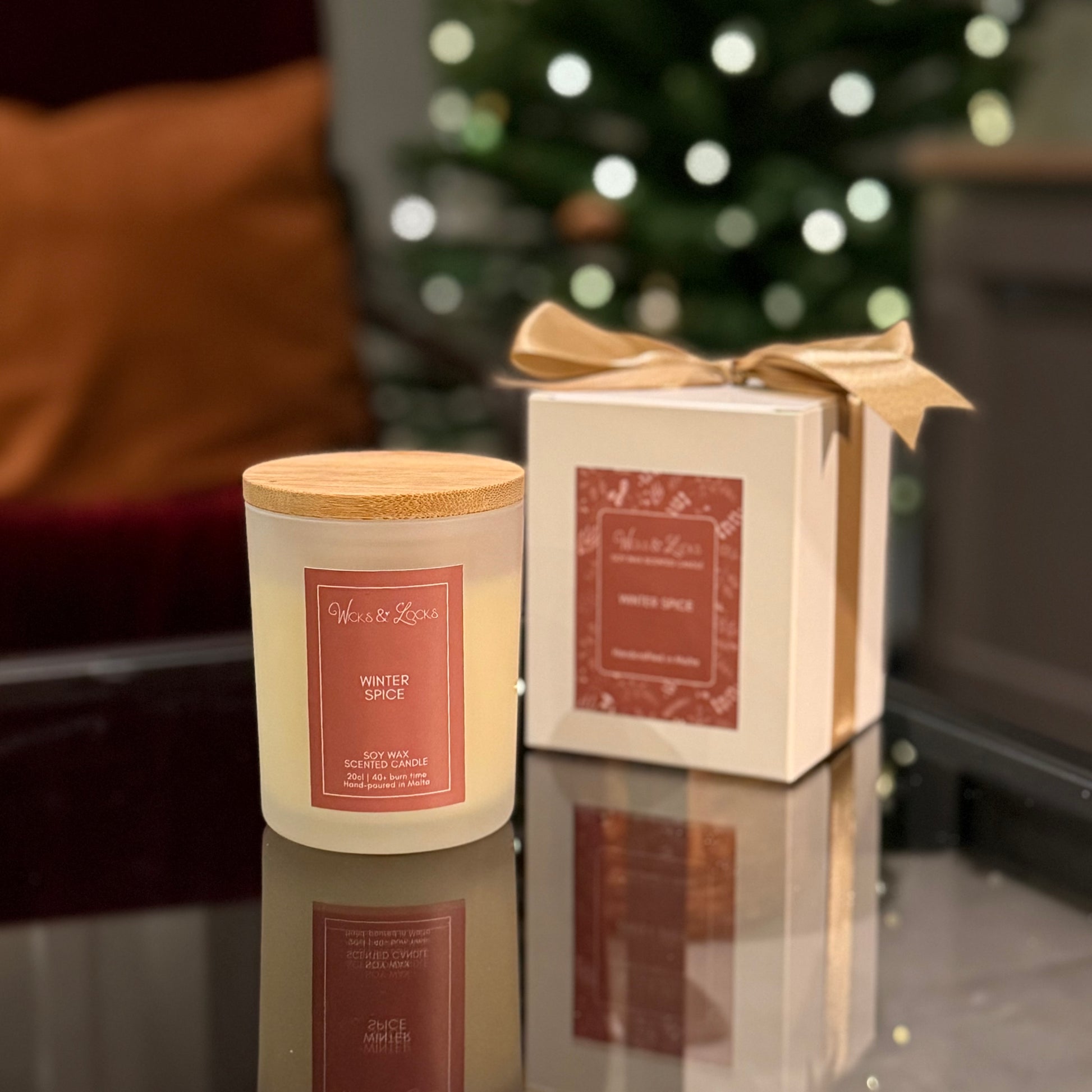 Winter Spice | Luxury Scented Candle | Festive Collection | Christmas Gift