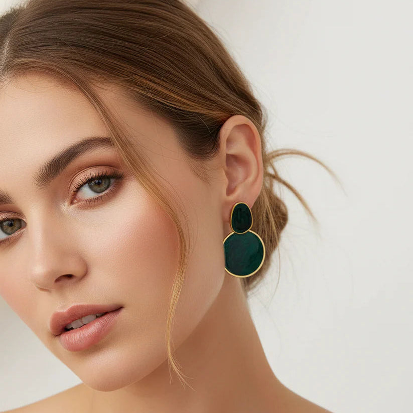 Green Aura | Earrings