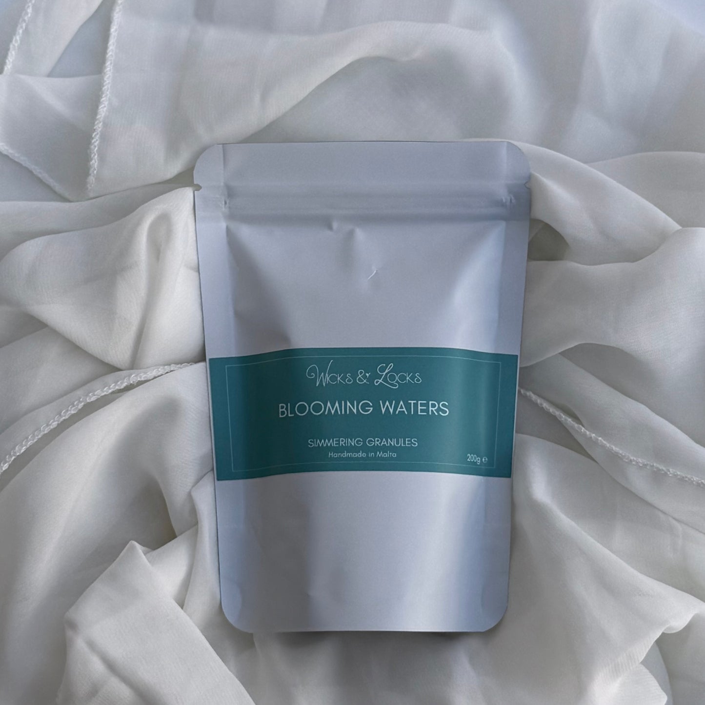 blooming waters | simmering granules