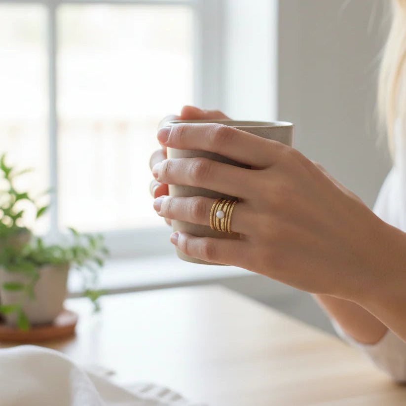 Solune | Adjustable Ring | Woods Timeless Jewellery