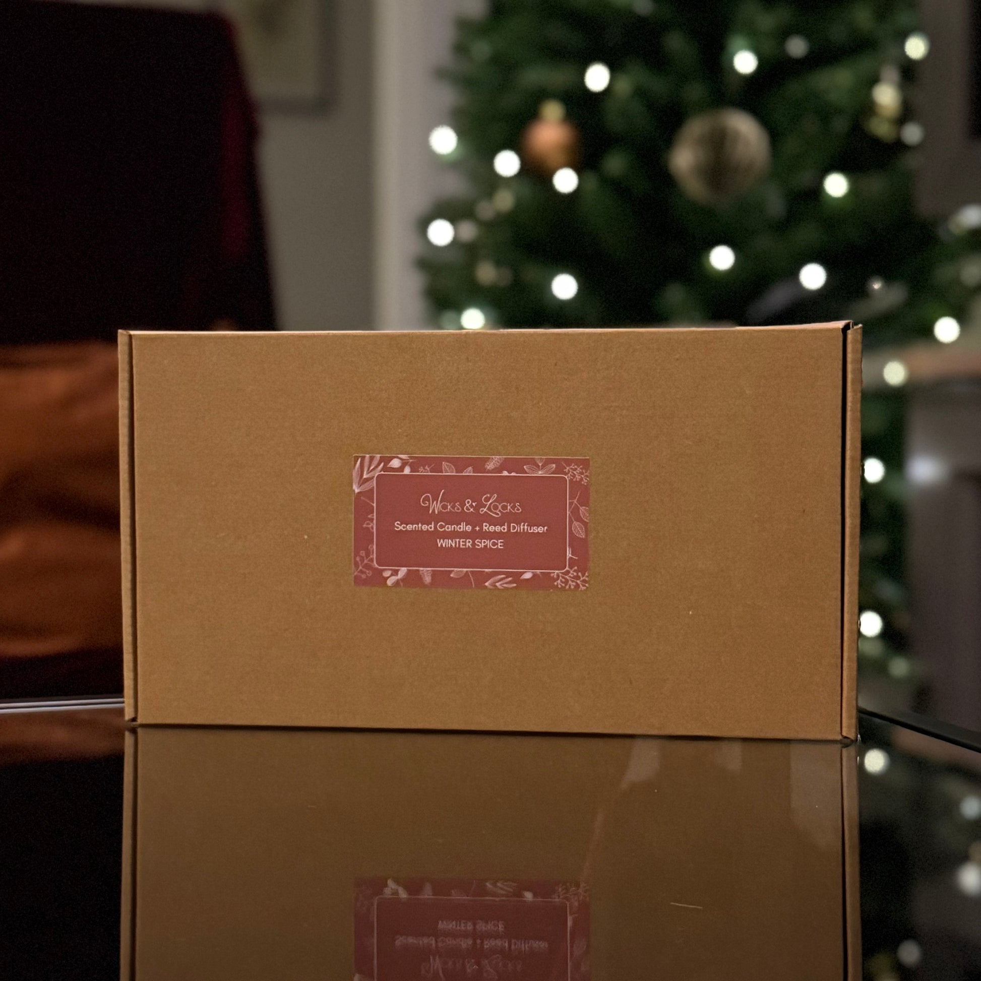 scented candle and reed diffuser gift set christmas home gift box