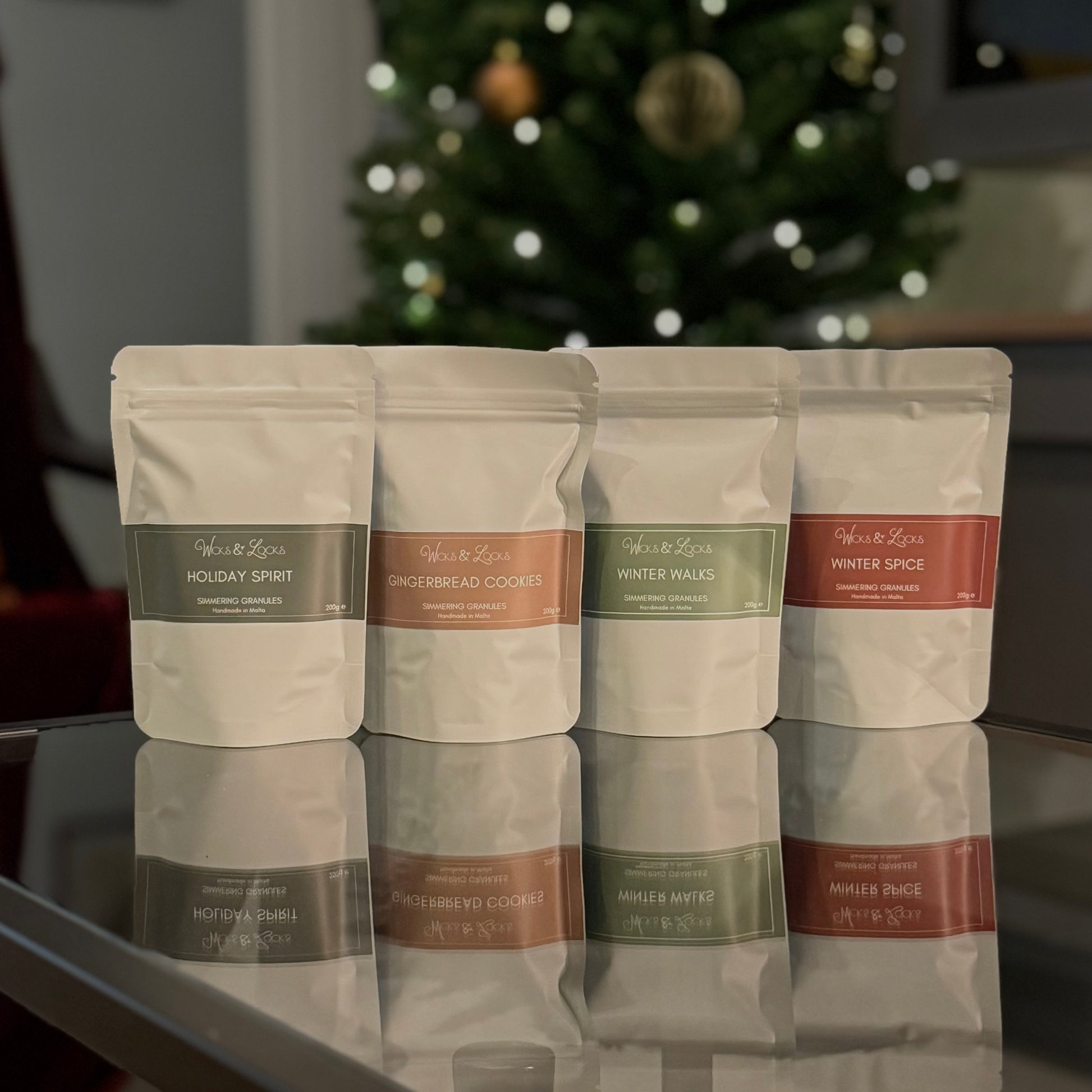 gift set fragrance lamp and simmering granules christmas gift