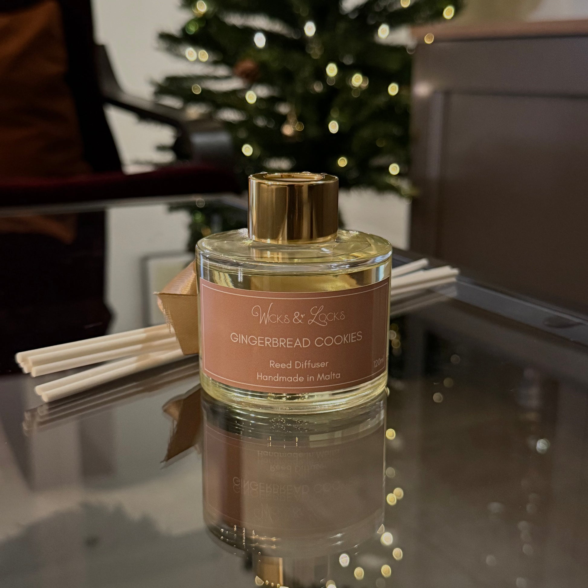 gingerbread cookies reed diffuser gift malta