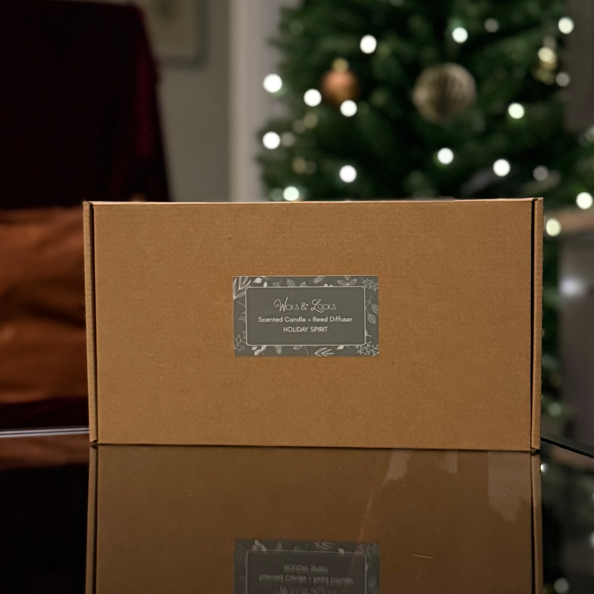 scented candle and reed diffuser gift set christmas home gift box