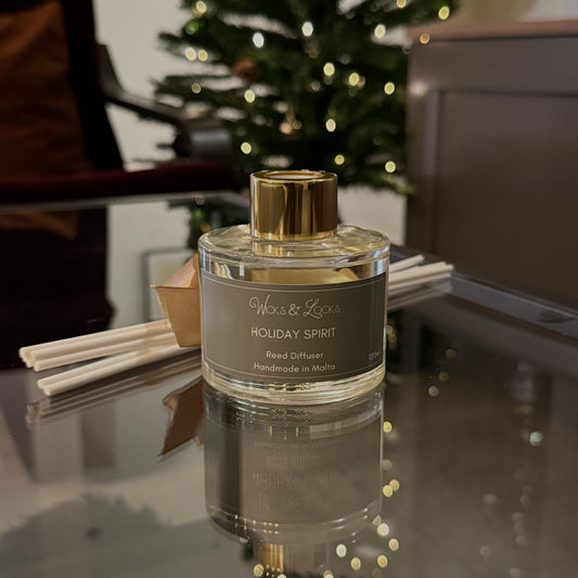 holiday spirit reed diffuser gift malta christmas
