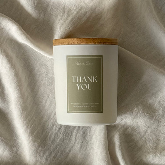 Thank You Candle Gift