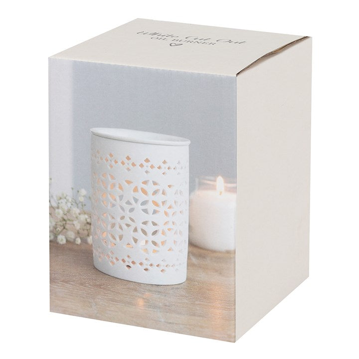 White Matte Cut-Out  | Fragrance Lamp