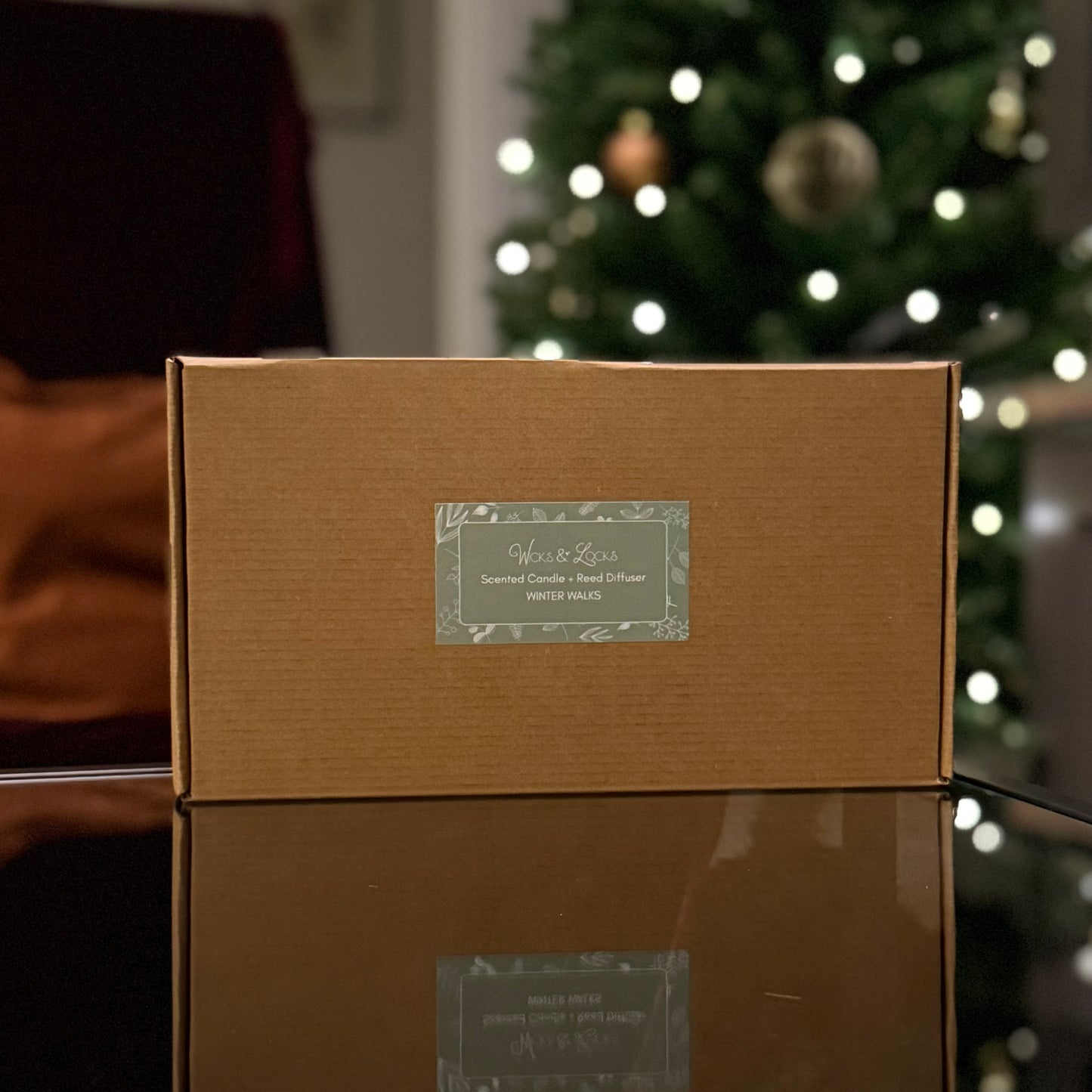 scented candle and reed diffuser gift set christmas home gift box