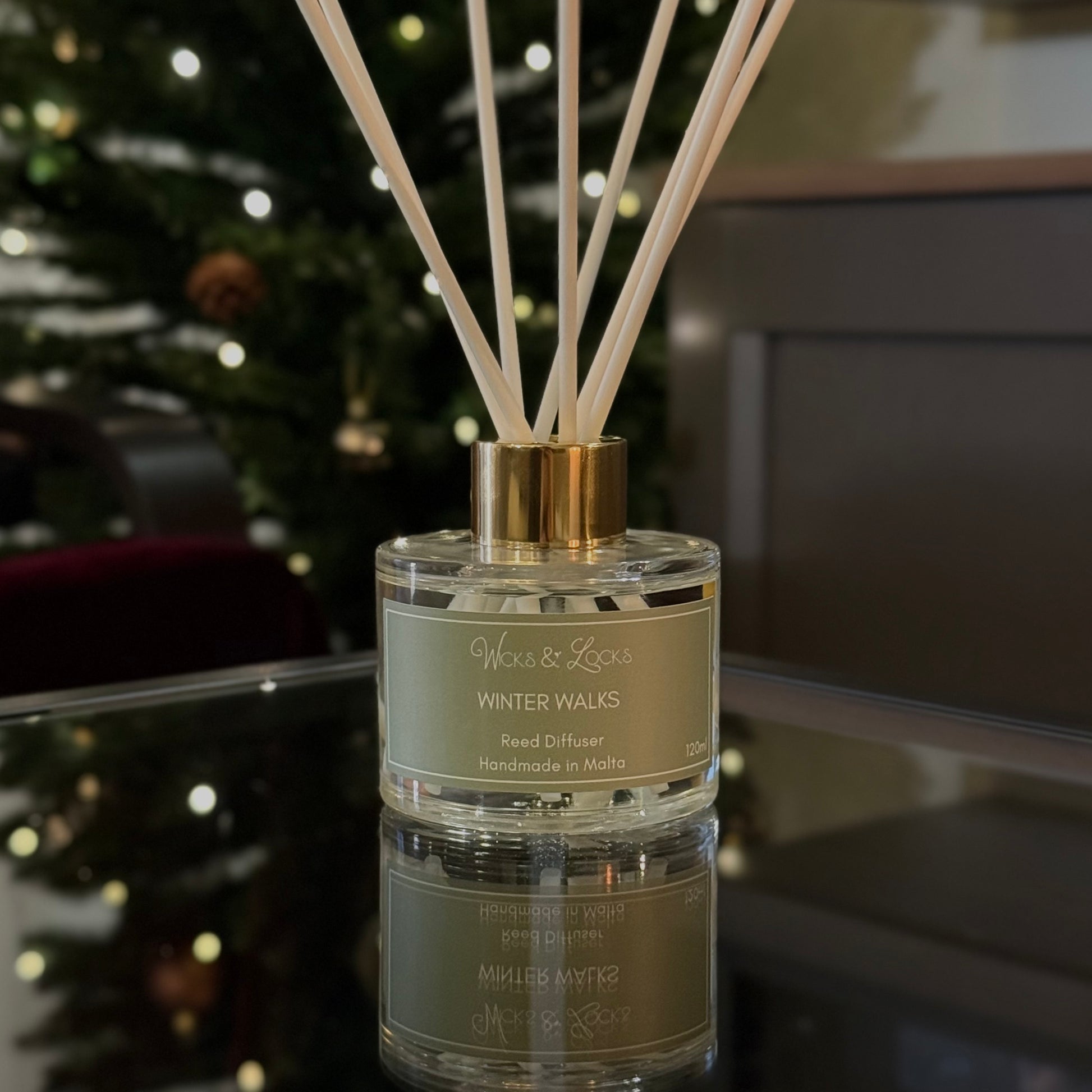 winter walks reed diffuser gift malta